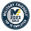 Military Friendly Top 10 Employer 2023