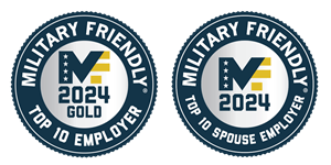Military Friendly 2024 logos