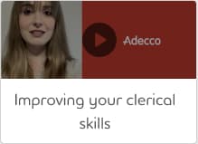 Improving your clerical skills